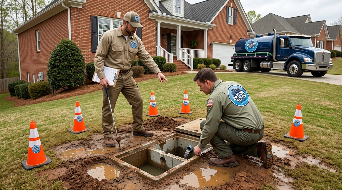 Technicians_inspecting_soggy_drain