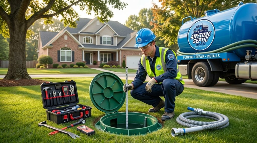 Technician_inspecting_septic_tank